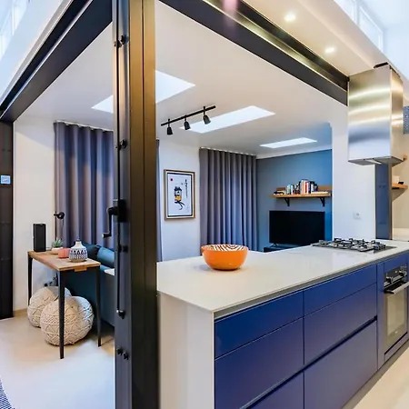 Apartmán Elegant 2br + Gourmet Kitchen | Mid-term